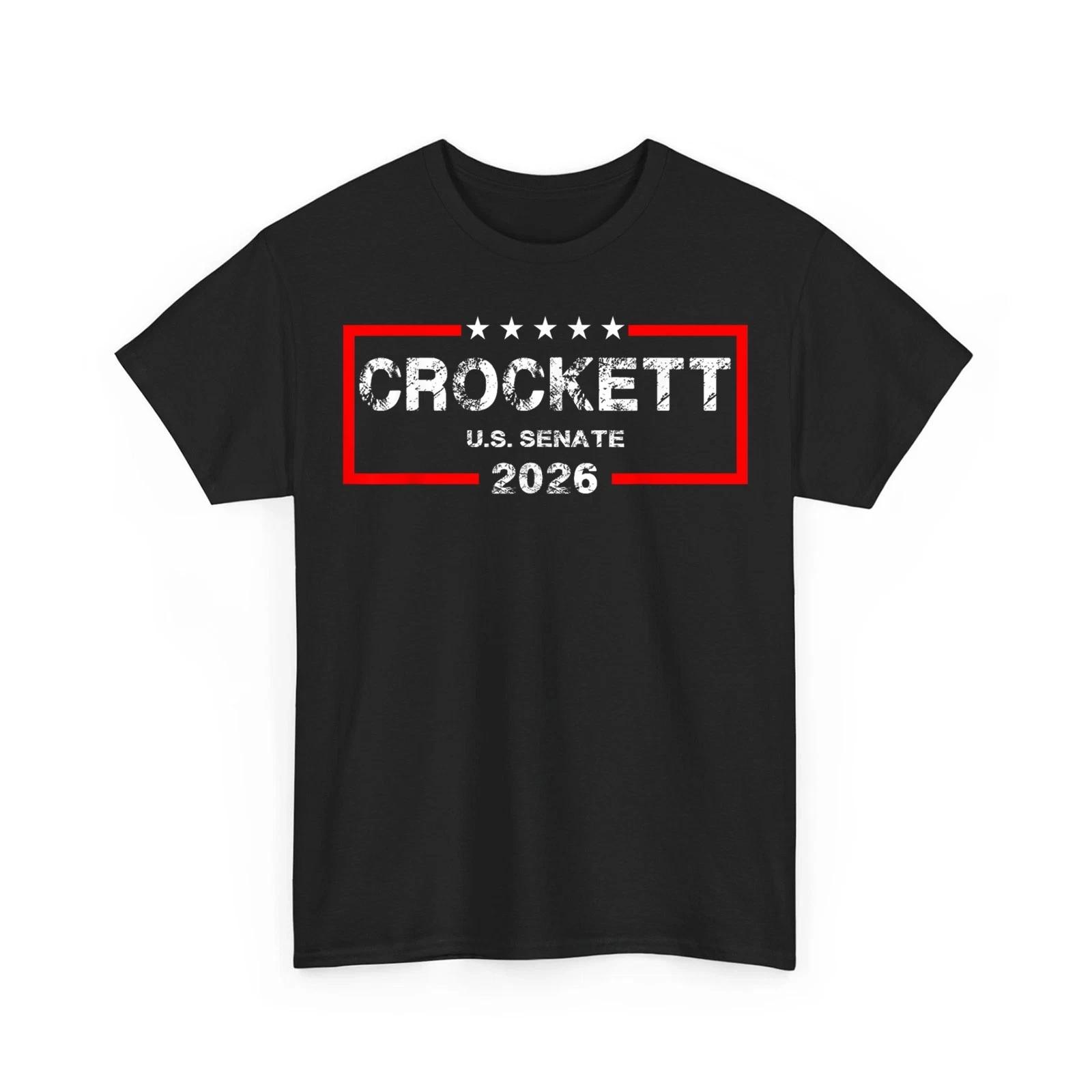 Jasmine Crockett for Texas 2026 Senate US Senator Men Women Retro Unisex T-Shirt M