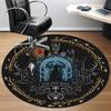 1pc The One Ring Carpet, Round Non-Slip Durable Large Size Office Carpet, Suitable for Office,yy250908043