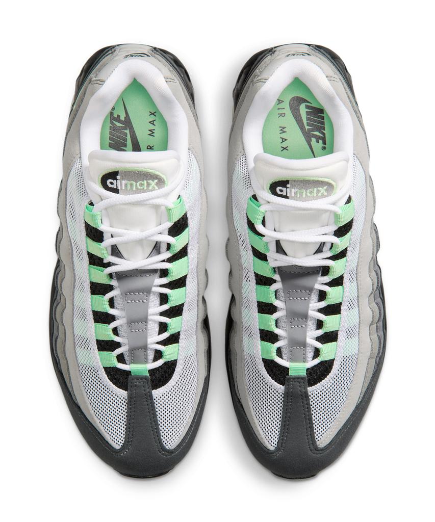 Nike Air Max 95 Big Bubble W - Black:White:Medium Grey:Fresh Mint / Hj5996-005