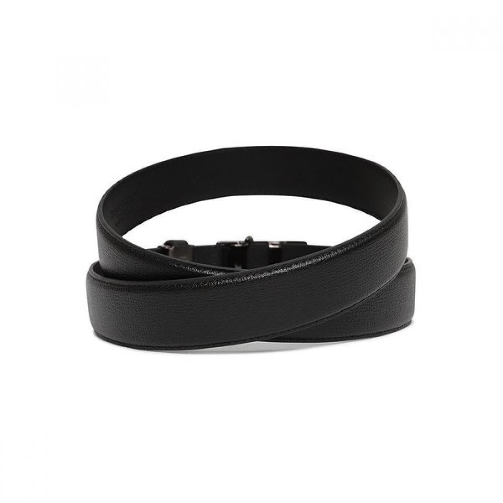 Benovero Men S Derby emboSSed Diagonal Check Automatic Belt Bmf1acb1258k1