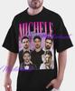 Michele Morrone Bootleg Vintage Tričko | Retro Styl 90. let | Tričko jako Dárek na Halloween | Tričko Comfort Colors