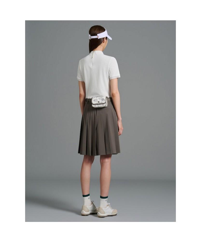 BEANPOLE GOLF [Dariasong] Women'S Long Pleated Culottes - Khaki