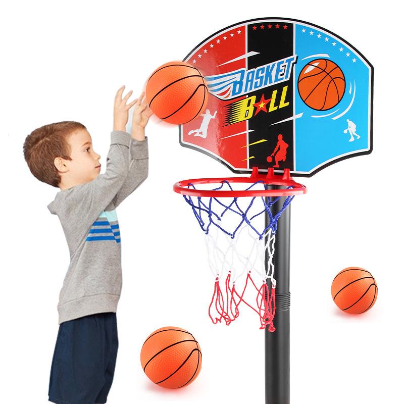 Indoor And Outdoor Sports Equipment Plastic Board Basketball Hoop Lifting Shot Educational Children'S Basketball Hoop Sports Toys