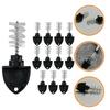 6 Pcs Beer Tap Brushes Reusable Stoppers Portable Cleaning Tools Draft Faucet Plugs Wear Resistant Bar Accessories Kitchen Pub