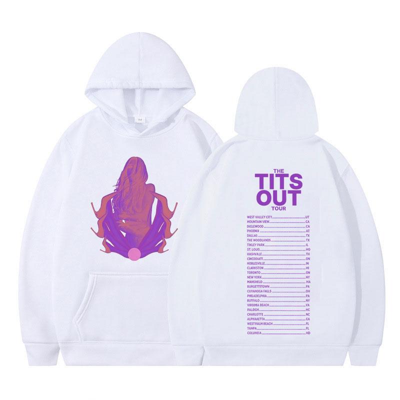 Kesha Merch Tour 2025 Album Graphics Gothic Sweatshirts Men's Pullovers Oversized Casual Clothing High Quality Aesthetics Hoodie