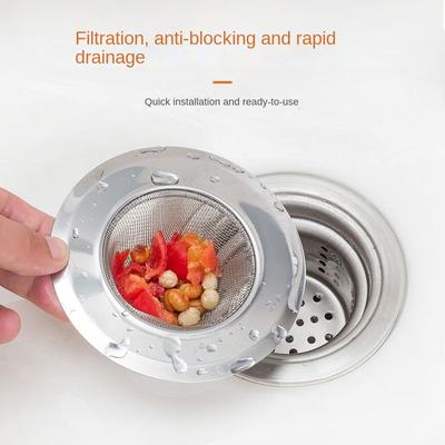 Kitchen Bathroom Clogging Sink Sewer Debris Filter Net Filter For Sink Or Shower