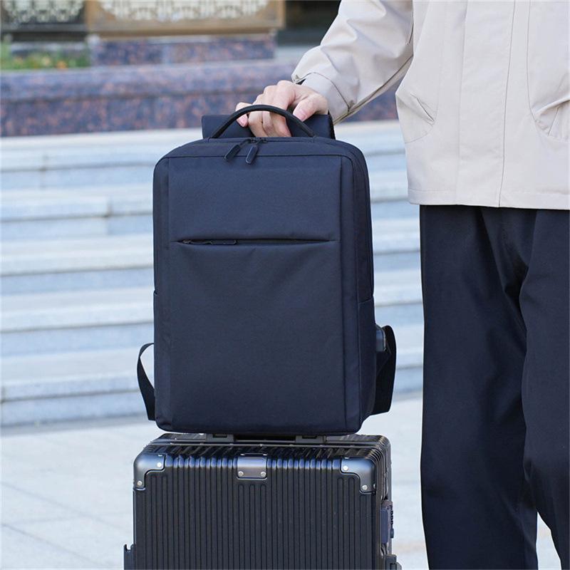 Lässiger Laptop-Rucksack mit individuellem Logo - Firmenjubiläum Geschäftsgeschenk mit großer Kapazität