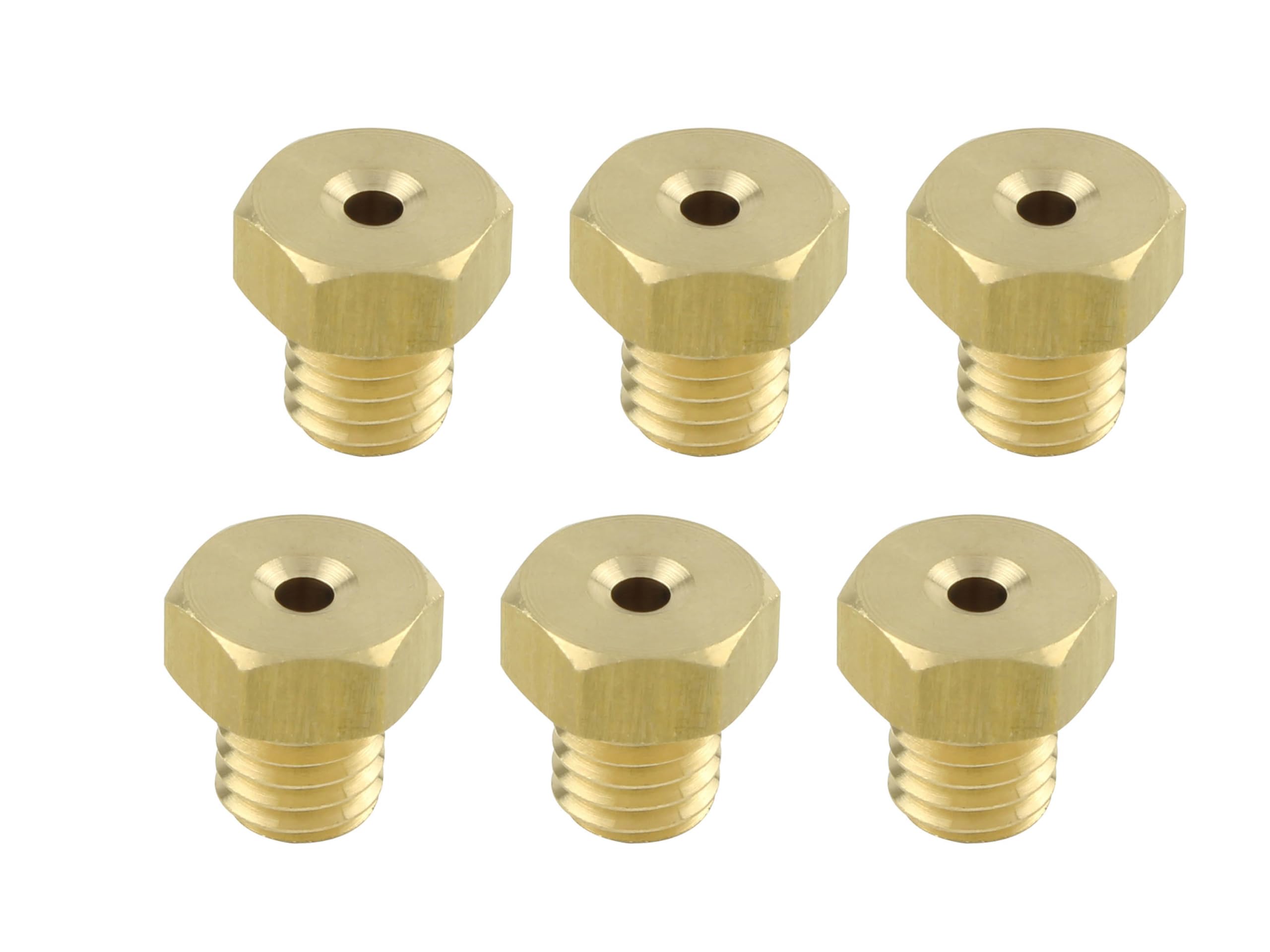 

POSH Мотоциклетные товары Главный жиклер 6 Жиклеров увеличенного размера (7X8) [Совместимый] TW225 (2002-2007) | TW200E(-2001) 720733-10 золотой