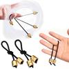 Begleri Fidget Spielzeug Kupfer Sorgenperlen Fingerfertigkeit Für Männer Frauen Angstlinderung Fingerspitzen Für Spiel Non-Stop Kinetische Kunst