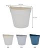 Home Wall Flower Pot Hanging Plastic Wall Planter Basket Desktop Table Floor Garden Office Home Decor