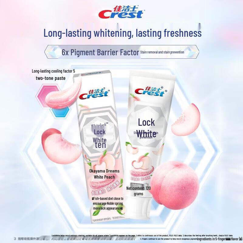 Crest 3D White Lock White Toothpaste