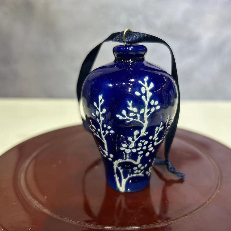 

Antique Blue and White Ceramic Hanging Ornament