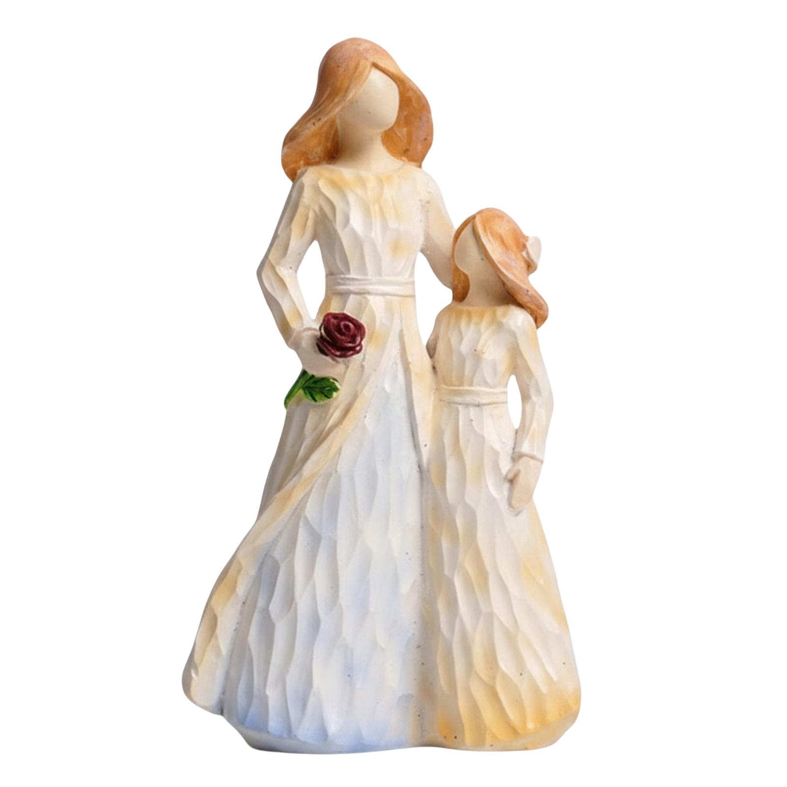 

Family Sculpted Home Decor Family Desktop Ornament Gifts for Mothers Day Anniversary Birthday