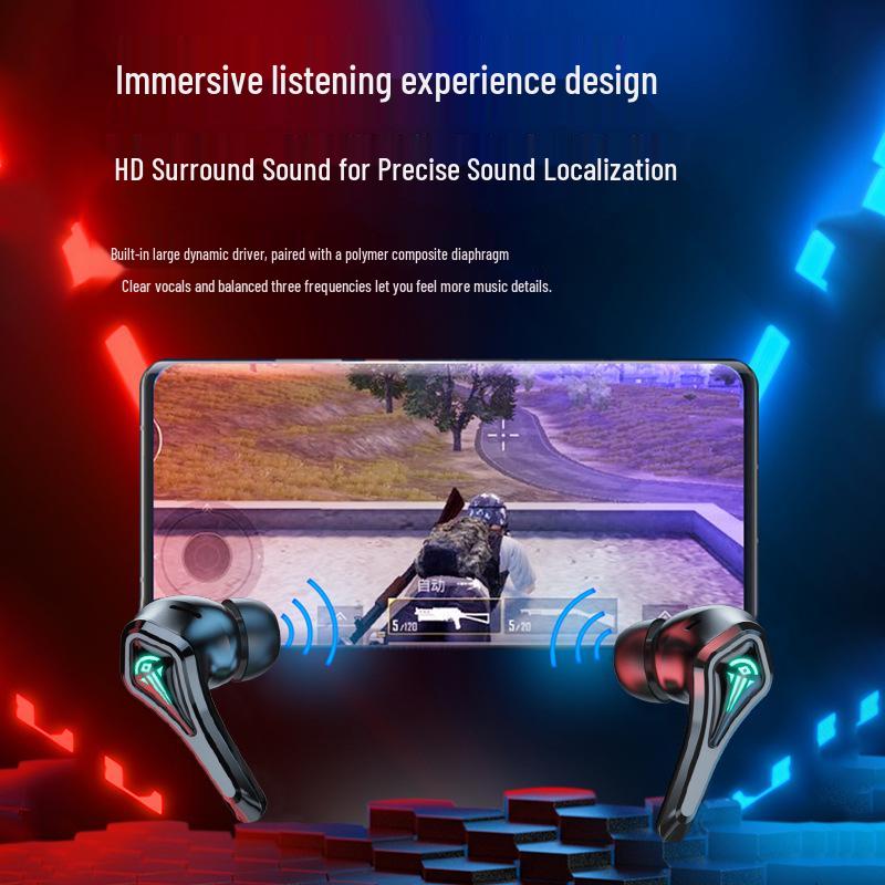 TWS-A10 Bluetooth Wireless Earphones for Gaming and E-sports