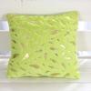 Hot Stamping Plush Leaf Series Pillow Pillow Case Pillow Bed Bedside Pillow
