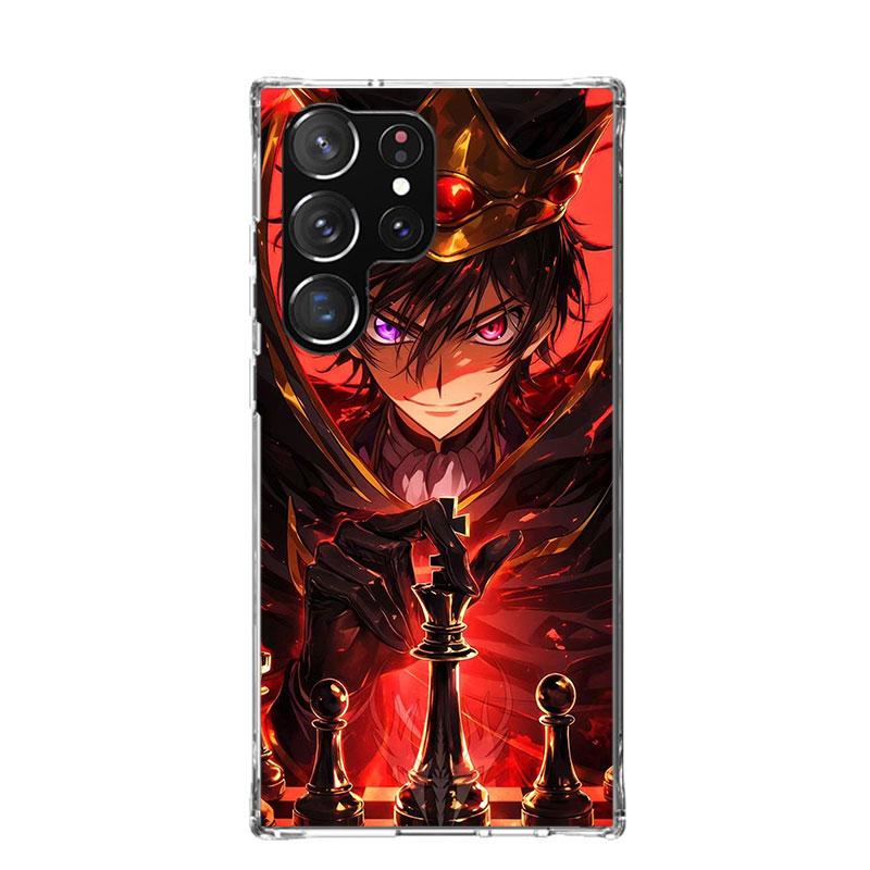 Code Geass Anime Handyhülle Für Samsung Galaxy S26 S25 Edge S24 S23 FE S22 Ultra S21 Plus S20 + Fundas Cover Coque Galaxy S25 S2
