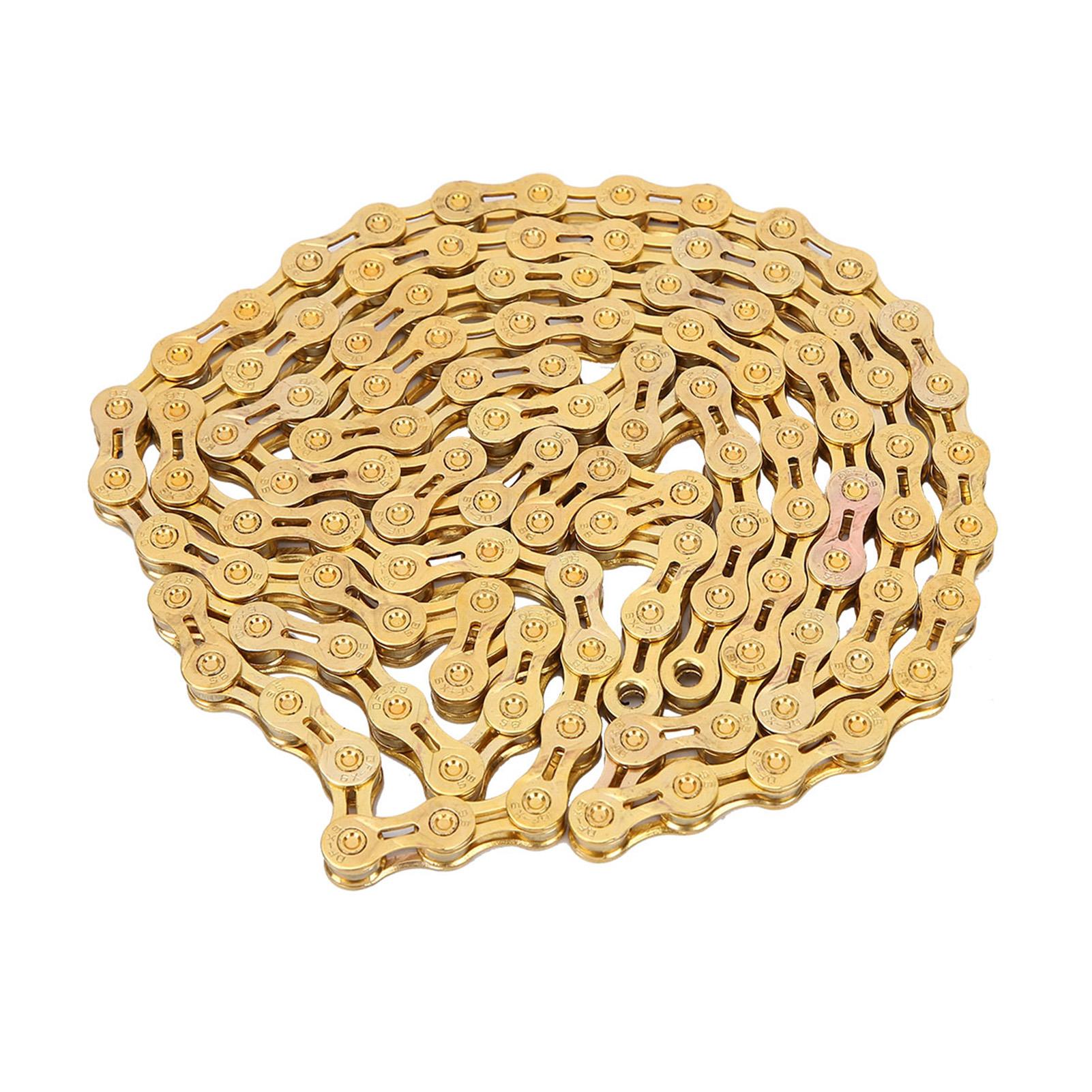 116 Links   9 Speed Road Mountain Bike Chain   Replacement Accessory Part