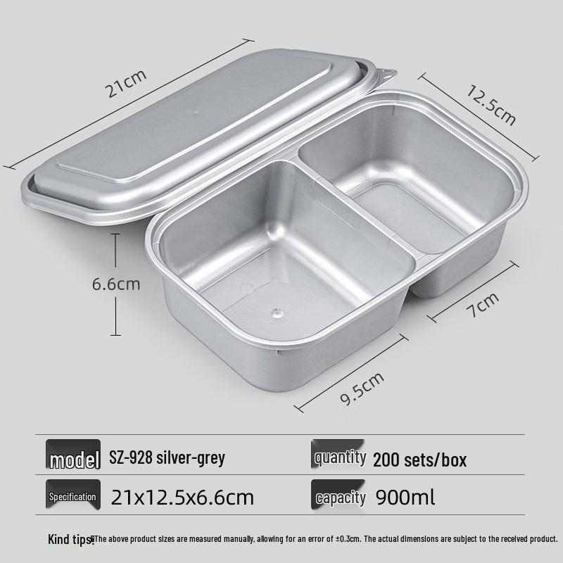 COFLYEE Disposable Plastic Meal Prep Containers