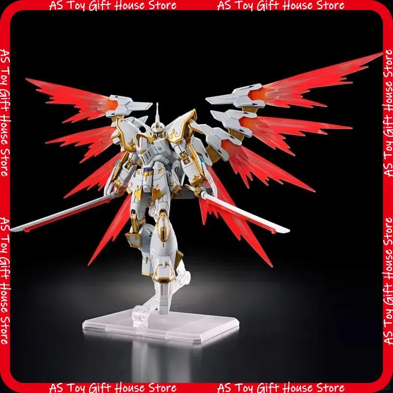 Garuda Black Knight Team Hg 1144 Divine Bird With Light Wings Mech Assembly Model Kits Action Figures Ornament Puzzle Toy