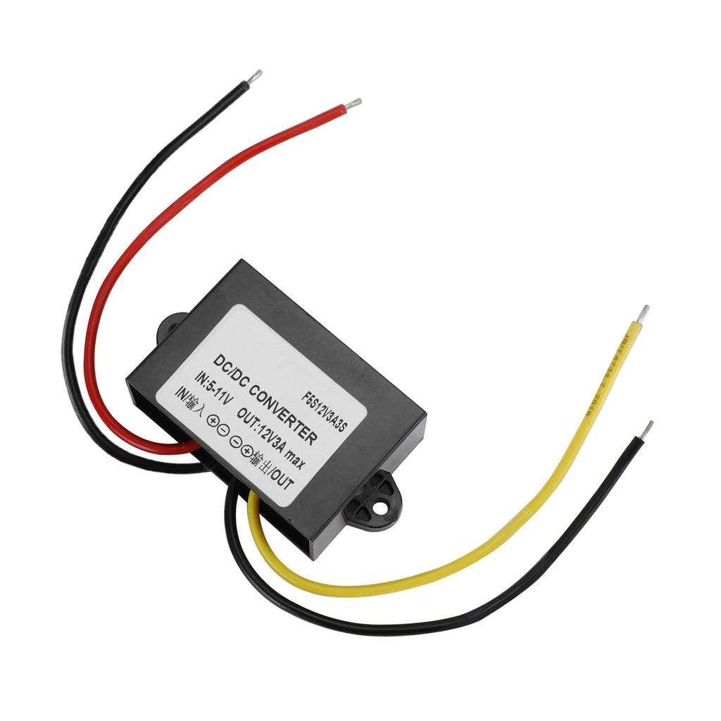 Waterproof DC-DC Boost Step-Up Converter 3A 6V To 12V Car Power Supply Module