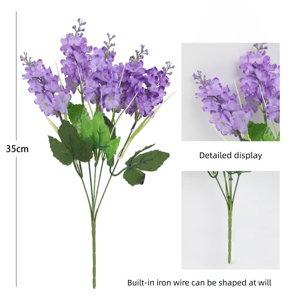 35cm Artificial Flower Wisteria Bouquet Fashion Flower Arrangement  Wedding Decoration