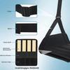 Comfortable Plane Leg Rest Removable Pad Leg Comfort Mat Airplane Foot Hammock  Long Journey