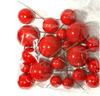 20-Piece Mixed Pack: Gold, Silver, Foam & Iridescent Christmas Cake Decoration Balls