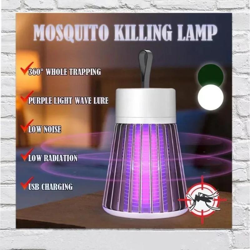UV-Licht Elektrischer Mückenvernichter Insektenvernichter Wasserdicht Insektenfalle Tragbar für Schlafzimmer Terrasse Camping Outdoor Schädlingsbekämpfung