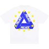 Palace Eu Tri T-Shirt White Unisex Tops P29TS247