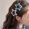 Hollow Star Hairpins Hair Clip Star Hairpins Hair Clips Hairpin Hair Barrette Headwear Hair Pin Wool Material for Girls