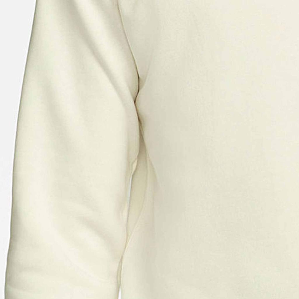 Nike Logo Print Crew Neck Pullover Sweatshirt Men Tops Beige DV5290-133