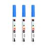 3Pcs Monument Paint Pen Sunproof Waterproof Stone Marker Pen For Writing Coloring On Tombstones Gravestone Restoration