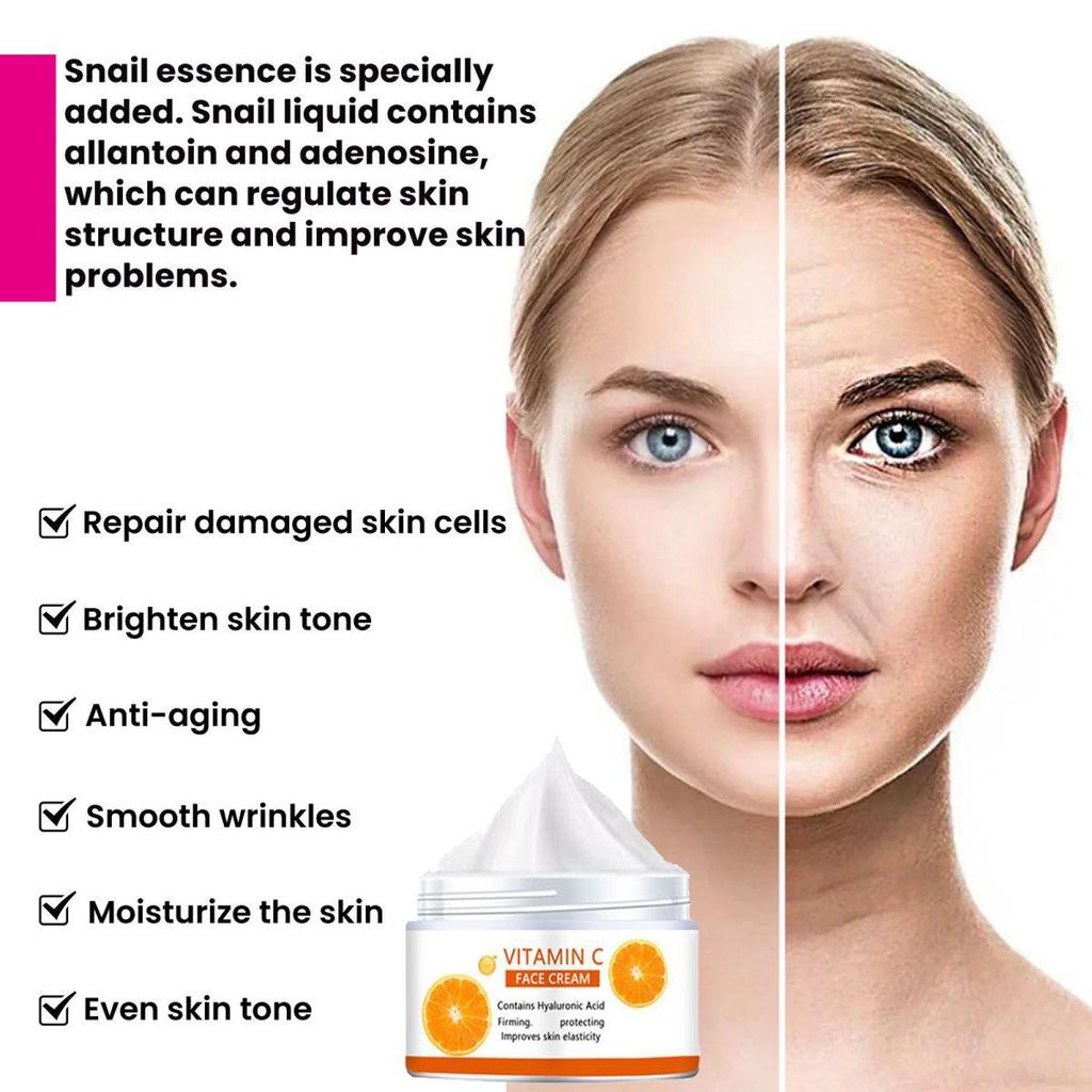 Vitamin C Cream To Fade Fine Lines Women's Face Cream Anti-aging Face Cream Women's Face Cream