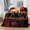 UK Judas Priest Band Blanket Decke,rock and Roll Fans,for Living Room and Bedroom Sofa Bde Car Soft and Cozy Blanket