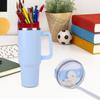 New Silicone Spill Proof Stopper Set For Stanley Cup 1.0 2.0 40oz/ 30oz Tumbler Accessories Straw Cap Spill Stopper Leak Stopper