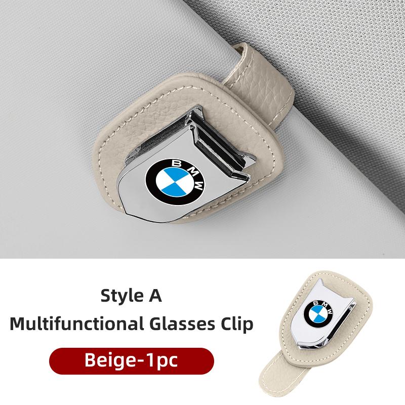 

2025 Hot Car Glasses Case Sun Visor Glasses Holder Sunglasses Holder For BMW M Power X1 X3 X4 X5 X6 X7 F10 F20 F30 G20 G30 F15 F