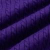 Polo Ralph Lauren Sweater FW25 Mini Cable Knit Cotton Polo Collar Button Placket Pullover Long Sleeve Knit Kids Sweater Purple CWPOSWEG6820574-500