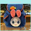 Judy Police Cartoon Plush Backpack With Large Capacity For Students And Daily Use