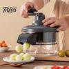 Manual Fruit Skin Remover Hand-cranked Peeler Machine, Stainless Steel Five-blade Design, Kitchen Gadget for Grapes Tool Cherry Tomatoes Portable