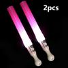 2pcs Heart Star Lightstick Glow Light Rods Concert Luminous Stick Flash Sticks Wedding Party Atmosphere Props