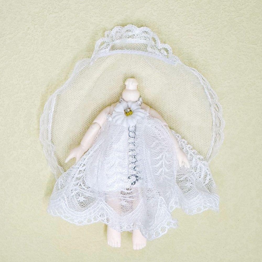 18 Styles High-end Dress Up Children DIY Girls T-shirt Pants Doll Skirt  16~17cm Doll/1/8 BJD Doll
