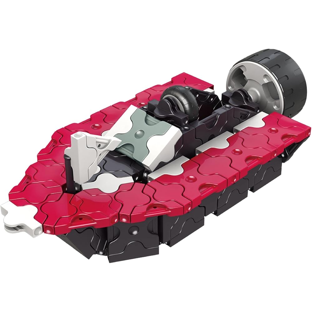 Yoshiritsu LaQ Hamacron Constructor Racers Building Set with Colorful Pieces and Creative Design