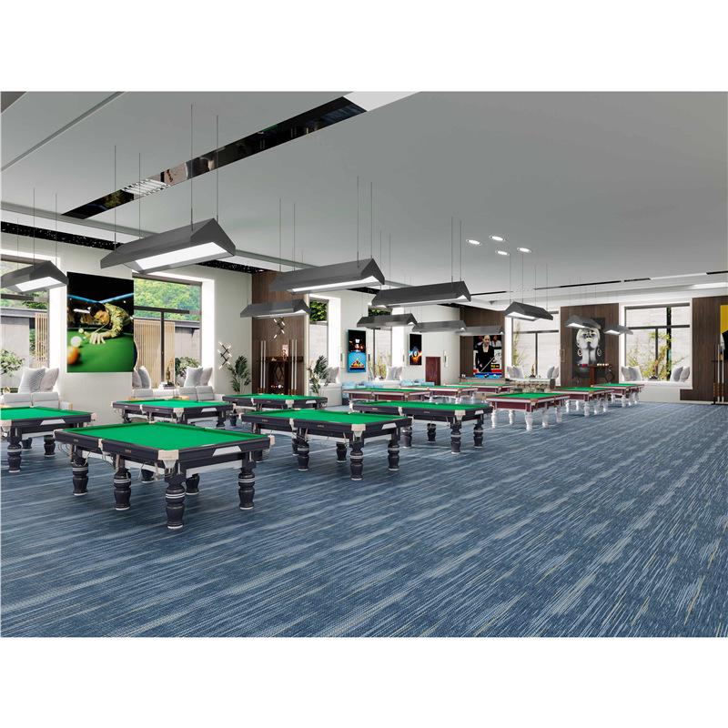 Billiard Hall Nylon Carpet: Waterproof, Fireproof, Full Coverage for Commercial Use