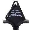 Triangle Golf Ball Holder with Clip Holds 2 Golf Balls Carrier Hanging Plastic Golf Ball Organizer Clip Golf Accessories Men Women Golfer Gift