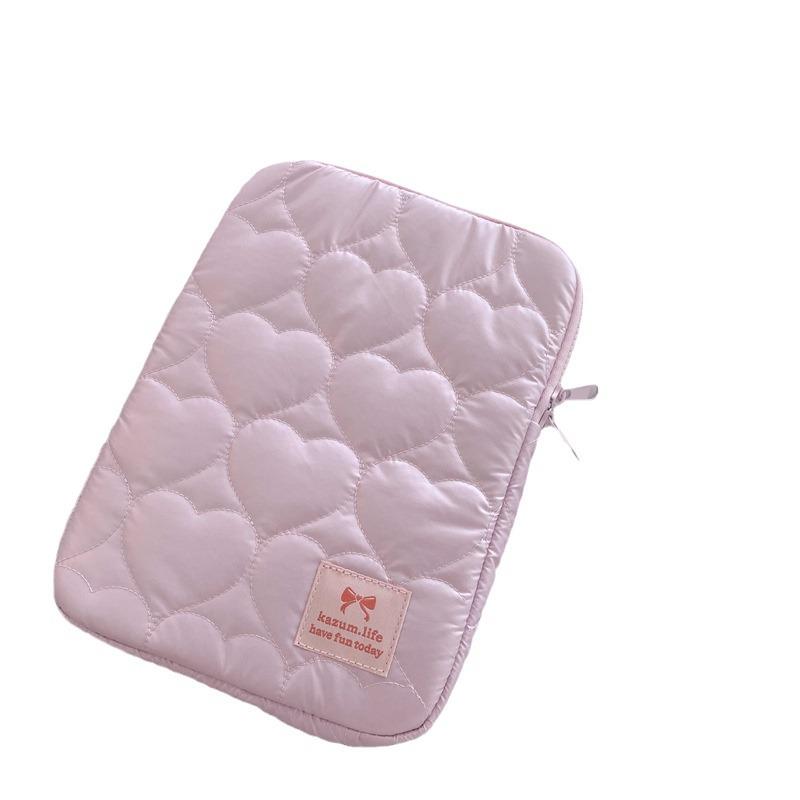 Koreanische Herzförmige Mehrfarbige Macaron Laptop-Tasche & iPad Hülle (15" & 11")