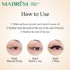 MABREM Black Long Lasting Eye Liner Pencil Waterproof Eyeliner Smudge-Proof Cosmetic Beauty Makeup