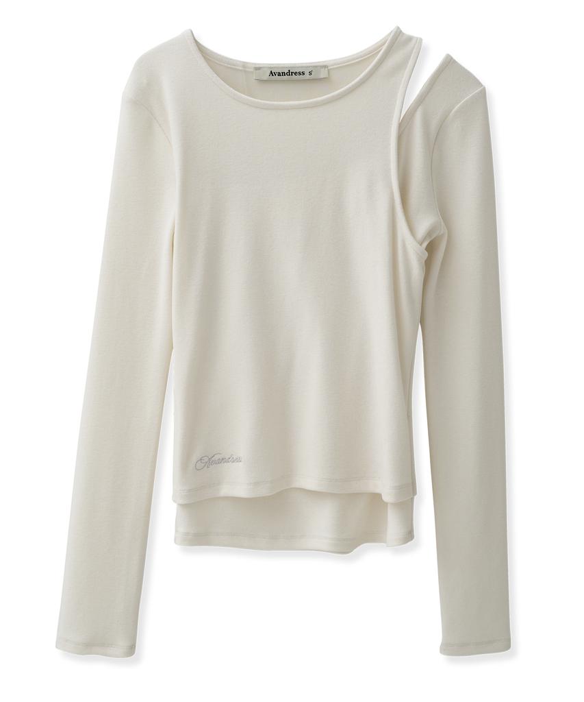 AVANDRESS Dian Layered Tee_4Col