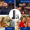 4-in-1 Electric Bottle Wine Opener Set USB Rechargeable Electric Automatic Corkscrew Wine Opener Set Wine Stopper, Wine Pourer