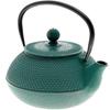 0.8L CAST IRON KETTLE 2x CUPS TEAPOT WITH HERB STRAINER
