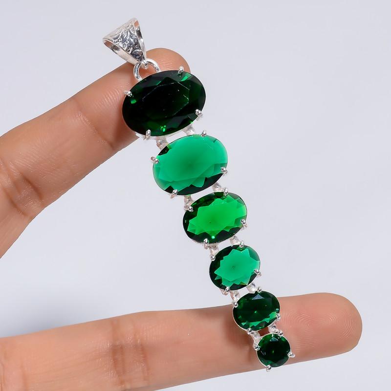 

Unisex Leather and Silver Pendant with Magnetic Clasp and Modern Design 7-8